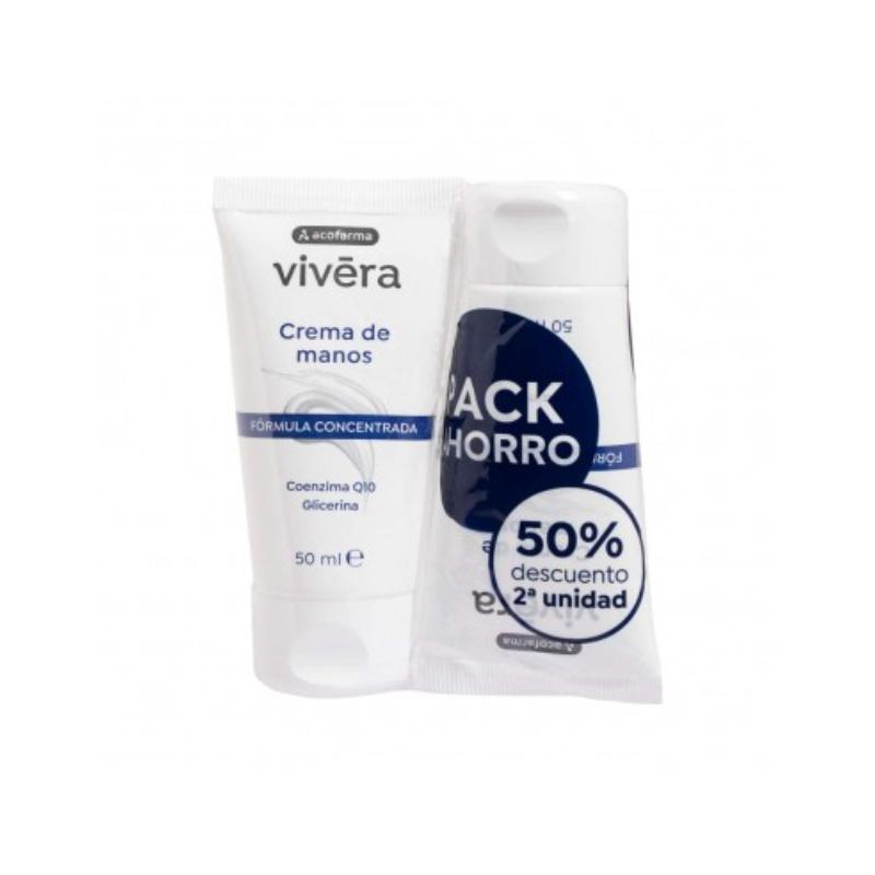 Vivera Duplo crema de manos concentrada 2x50 ml