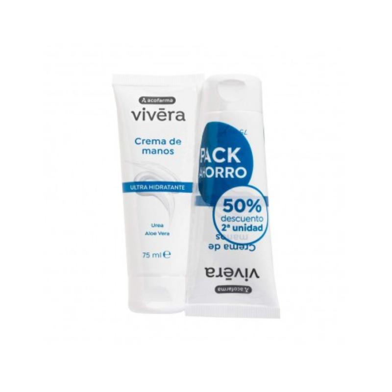 Vivera Duplo crema de manos ultra hidratante 2x75 ml
